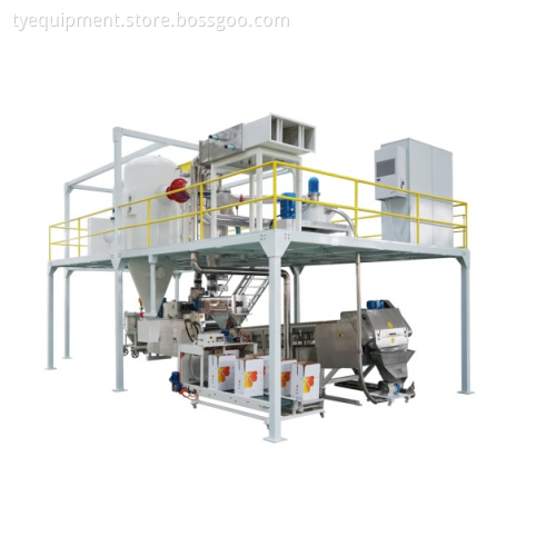 Powder coating production line for 100-1200KG/h